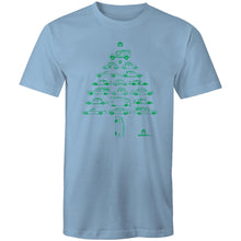 Car Lover’s Christmas Green Mens T-Shirt