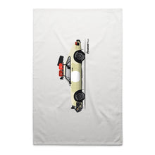 Porsche Safari Tea Towel