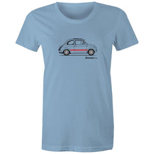 Fiat Side with Red - Women's Maple Tee