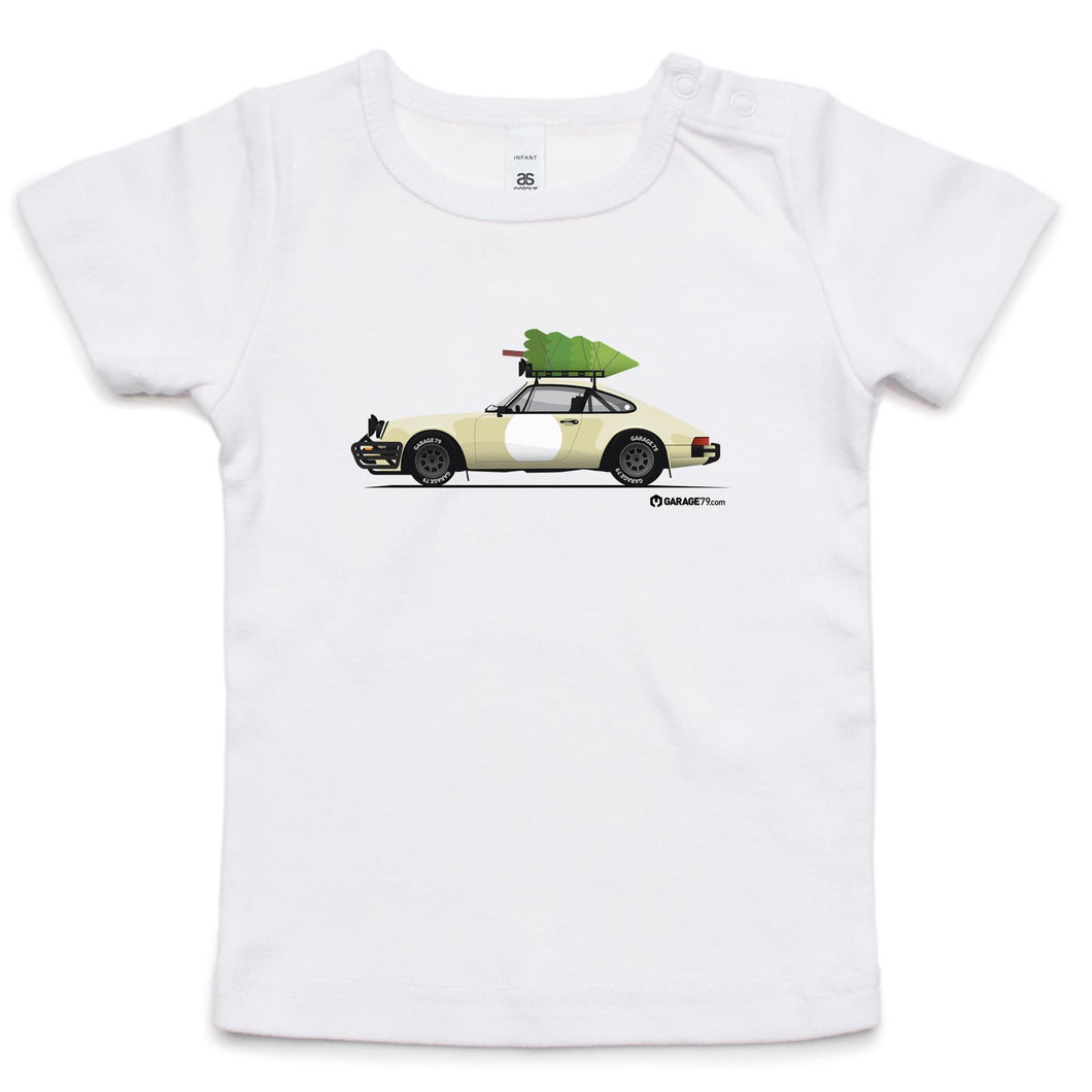 Christmas Porsche 911 Safari Tree - Infant Wee Tee