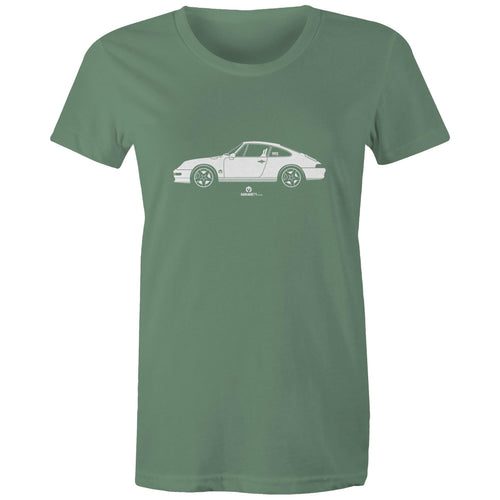 993 Porsche on the Side - Women's Maple Tee