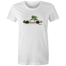 Porsche 911 Safari Tree - Women's Organic Maple Tee