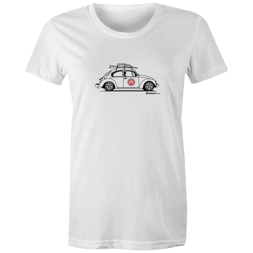 Beetle on the Side - Women's Organic Maple Tee