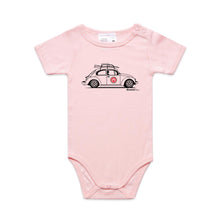 Beetle on the Side - Baby Onesie Romper
