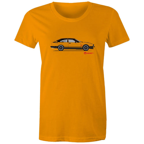 ALFA GTV6 Side - Women's Maple Tee