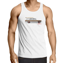 Falcon Surfing Wagon Lowdown - Mens Singlet Top