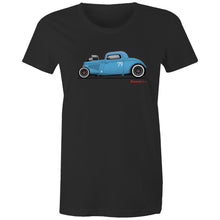 '34 Hot Rod - Women Organic Maple Tee