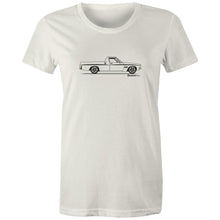 HQ Ute on the Side - Women's Organic Maple Tee