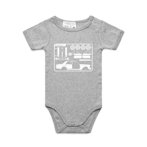 Make Your Own Falcon GT - Baby Onesie Romper