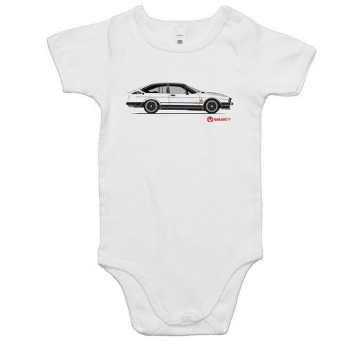 ALFA GTV6 Side - Baby Onesie Romper