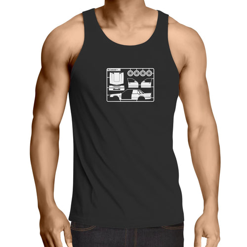 Make Your Own Commodore Lowdown - Mens Singlet Top