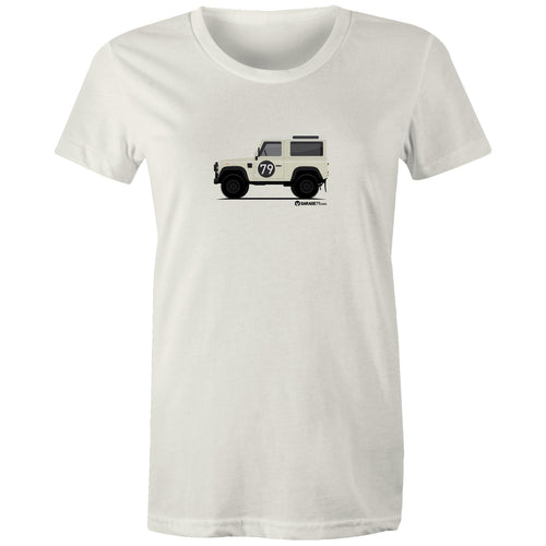 Land Rover Defender - Women's Organic Maple Tee