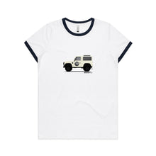 Land Rover Defender Women's Ringer Tee