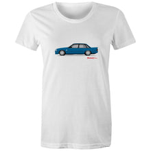 Blue Meanie - Women's Organic Maple Tee