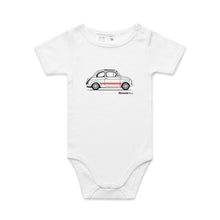 Fiat Side with Red - Baby Onesie Romper