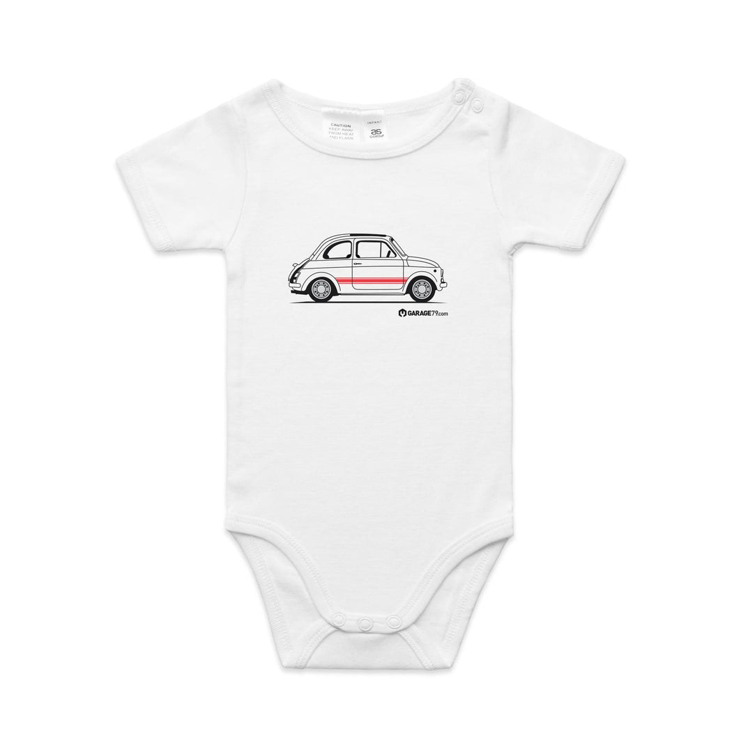 Fiat Side with Red - Baby Onesie Romper