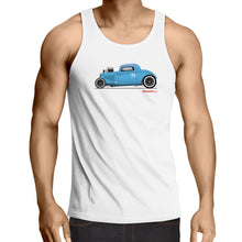 ’34 Hot Rod Lowdown - Mens Singlet Top