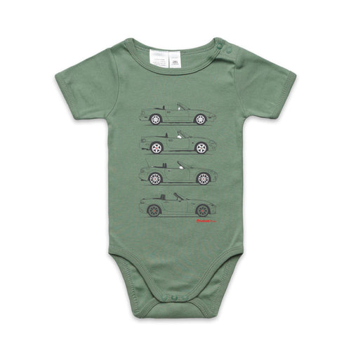 MX5 Lovers - Baby Onesie Romper