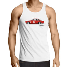 Alfa 105 GTV Lowdown - Mens Singlet Top