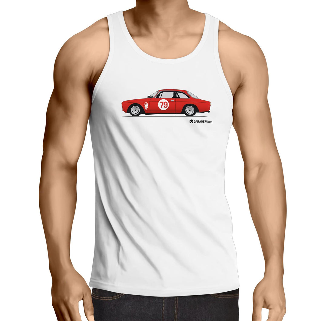 Alfa 105 GTV Lowdown - Mens Singlet Top