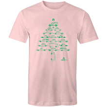 Car Lover’s Christmas Green Mens T-Shirt