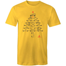 Car Lover’s Christmas Black Mens T-Shirt