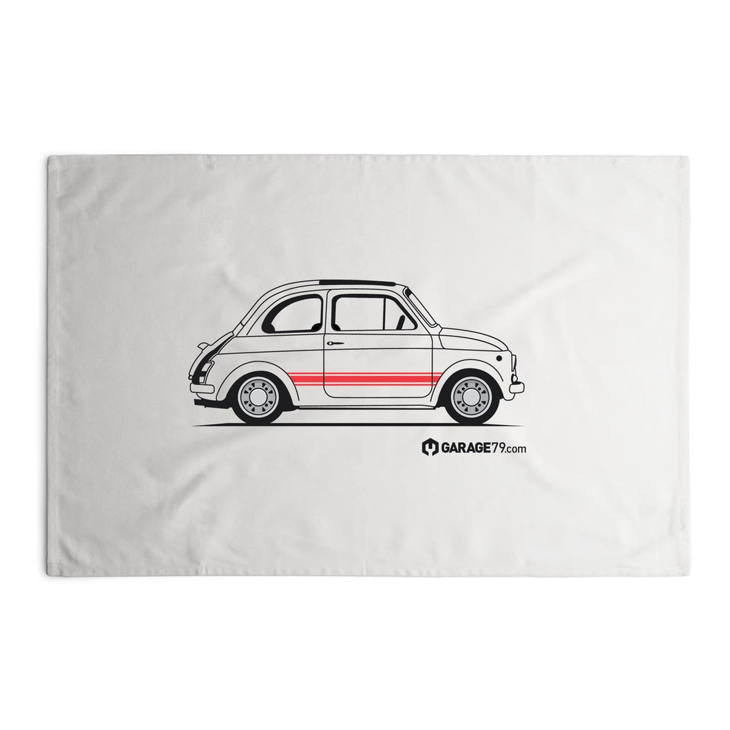 Fiat Side with Red Tea Towel