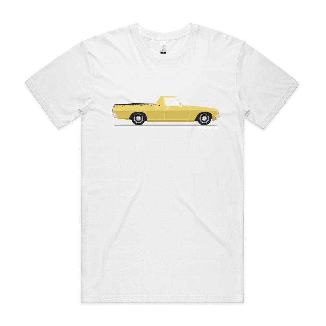 Gavan's WB YELLOW Ute - Organic Mens T-Shirt