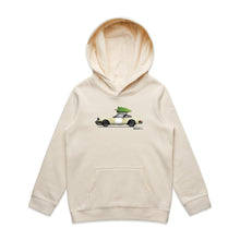 Christmas Porsche 911 Safari Tree - Kids Hoodies