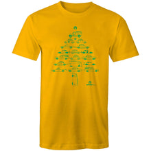 Car Lover’s Christmas Green Mens T-Shirt