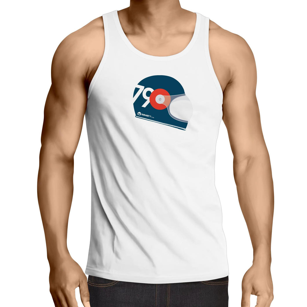 Garage79 Helmet Lowdown - Mens Singlet Top