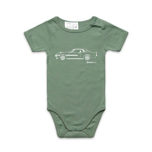 Mustang Side View - Baby Onesie Romper