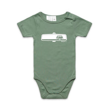 HK Holden Rearview - Baby Onesie Romper