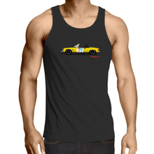 914 Porsche Lowdown - Mens Singlet Top