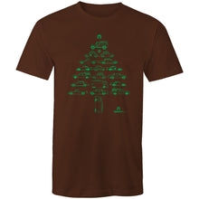 Car Lover’s Christmas Green Mens T-Shirt