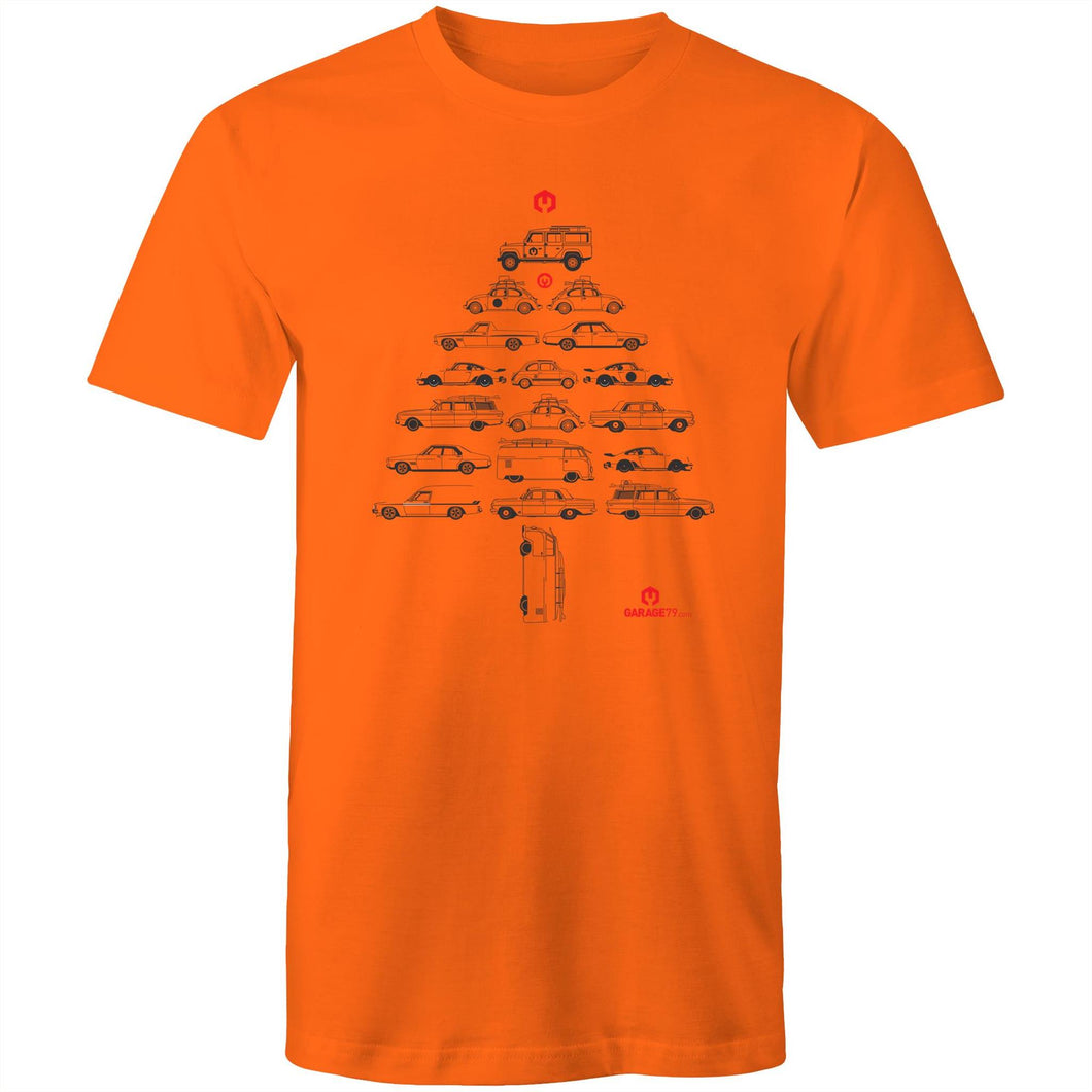 Car Lover’s Christmas Black Mens T-Shirt