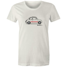 Fiat Side with Red - Women's Maple Tee