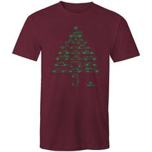 Car Lover’s Christmas Green Mens T-Shirt