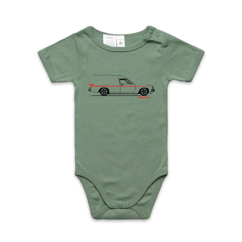 Panel Van Baby Romper Onesie