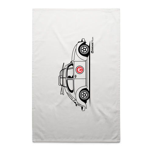 Beetle on the Side Tea Towel