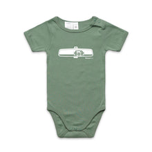 Mustang Rearview - Baby Onesie Romper