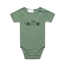 HQ Ute on the Side - Baby Onesie Romper