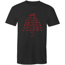 Car Lover’s Christmas Red Mens T-Shirt