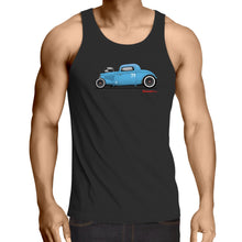 ’34 Hot Rod Lowdown - Mens Singlet Top
