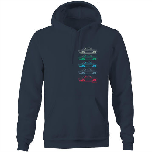 EH Sedan Double sided Stack - Stencil Hood