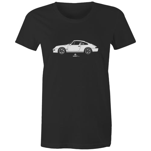 993 Porsche on the Side - Women's Organic Maple Tee