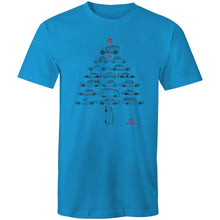 Car Lover’s Christmas Black Mens T-Shirt