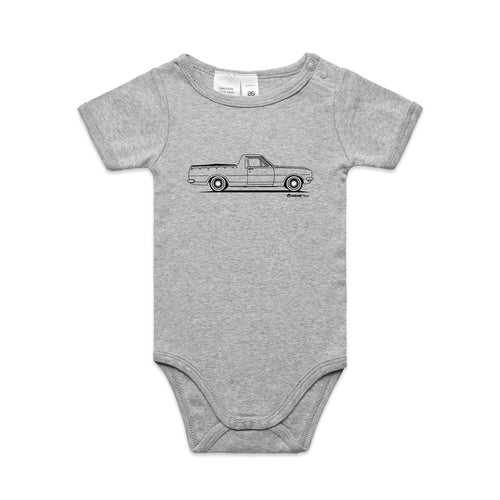 HK Ute on the Side - Baby Onesie Romper