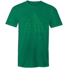 Car Lover’s Christmas Green Mens T-Shirt