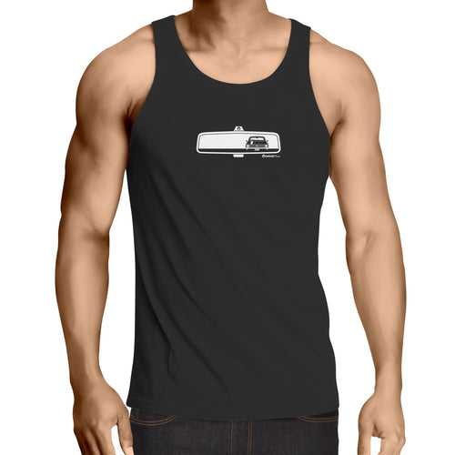 HK Holden Rearview Lowdown - Mens Singlet Top